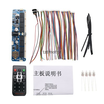 Nixie Tube Clock DIY Kit 6-Digit Nixie Tube Board for in12 in14 in18 qs30-1 #tzt