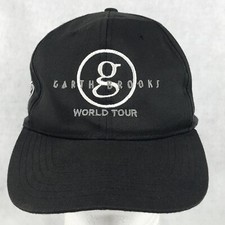 vintage 90s GARTH BROOKS WORLD TOUR SNAPBACK HAT concert country hip hop