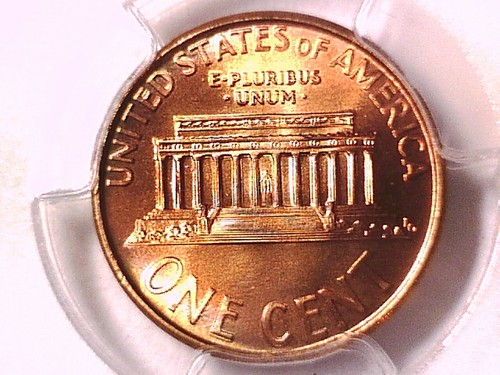 1994 D Lincoln Memorial Cent PCGS MS 67 RD 37106352 Toned - Picture 2 of 7