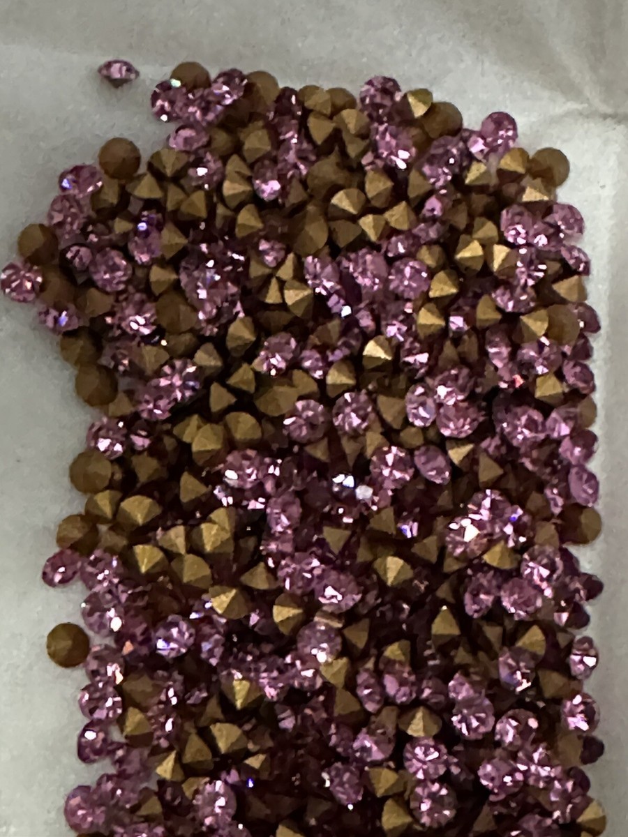 vintage Swarovski ROSE pink #1100 -PP 32 Crystals 10 Gross (800+