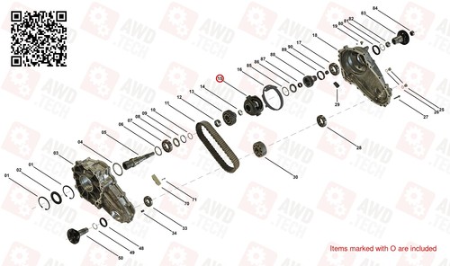 DCS Transfer Case AMG Differential Assembly Mercedes-Benz GL-Class M-Class... - Picture 4 of 4