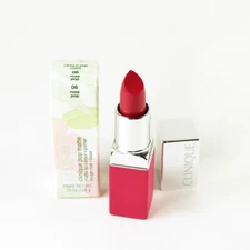 Clinique Pop Matte Lip Colour + Primer 06 ROSE POP - Size 0.13 Oz. / 3.9 g New