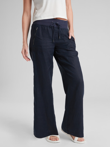 athleta cabo linen pants