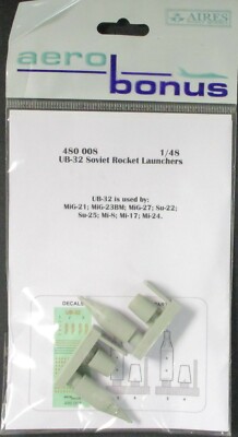 Aerobonus 1/48th Scale Resin UB32 Soviet Rocket Launchers Item No. 480008