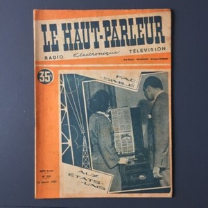 Der Lautsprecher Schau Radio, Elektronisch, Fernsehturm Nr. 860 Des 12 Jan 1950