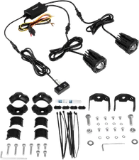 Xk Glow Xk034021 Dual Led Driving Light 2In White/Amber