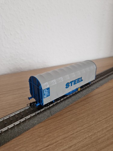 NEU in OVP- ROCO 46941- AC-HO- ÖBB 467 7 3 049-6 Schiebeplanwagen STEEL | Zustand: Neu