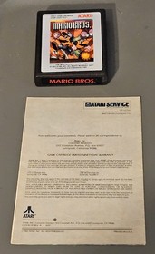 Mario Bros +Manual for Atari 2600/7800/2600+/7800+ TESTED WORKS