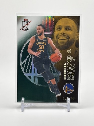 2025-26 Topps Signature Class Steph Curry Green Refractor /150 Warriors