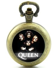 Queen - Bohemian Rhapsody Quartz Pocket/Necklace Watch/Merch  Free Gift Bag