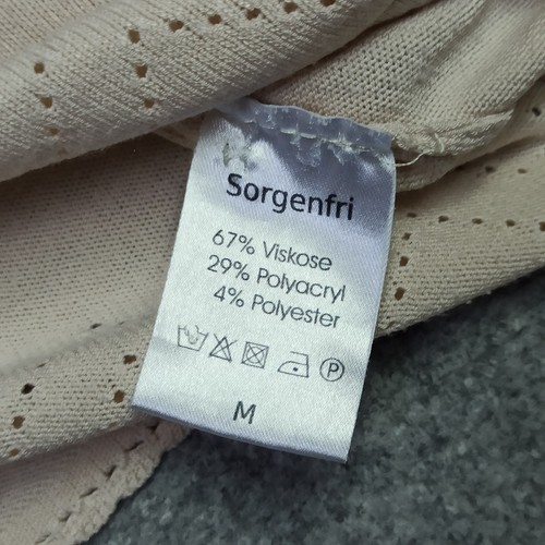 Sorgenfri-Sylt Damen Kurz Strickjacke Gr. M EU-38 Slim Beige Leicht Strick - Bild 8 von 13