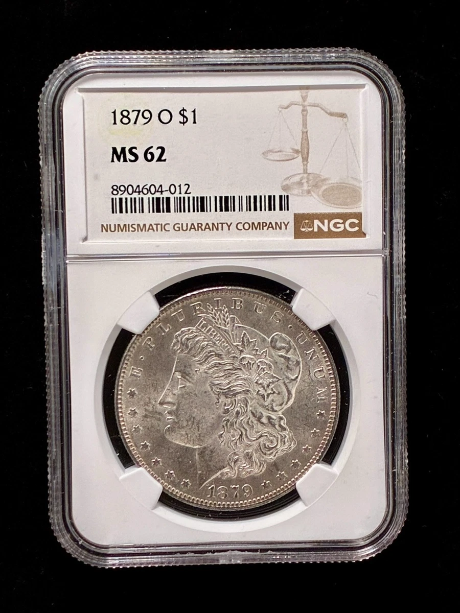 MS 62 Graded 1879 Year Morgan US Dollars (1878-1921) for sale | eBay