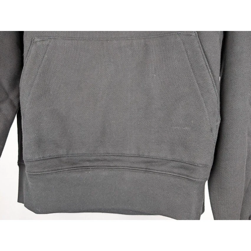 Felpa con cappuccio Amiri Records Wolf nera nuova con etichetta S