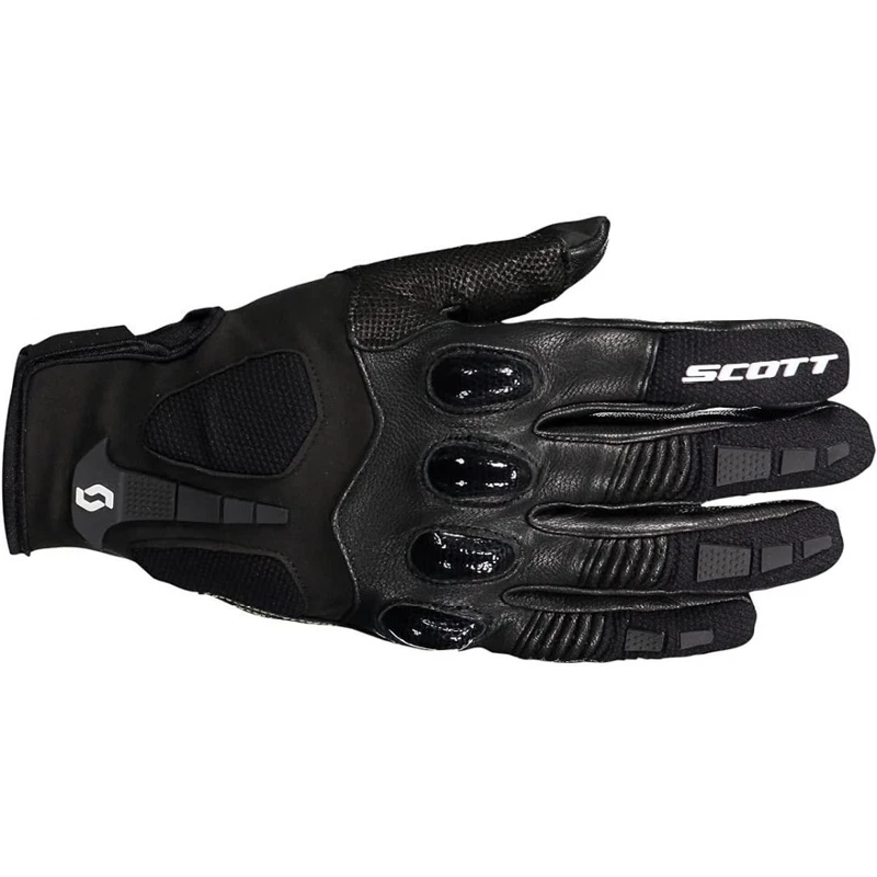 Scott Assault Pro Leather Black White, photo 1 of 2