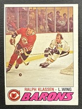 1977-78 O-Pee-Chee OPC Hockey - #372 Ralph Klassen - Cleveland Barons