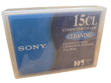 Sony DGD15CL Computer Grade Cleaning Tape Cartridge 15CL | New Sealed
