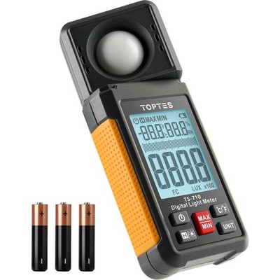 Foot Candle and Lux Meter with Fast-Responding Sensor for Accurate Measurements