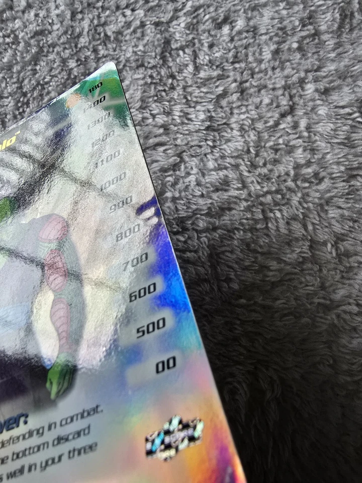DBZ Dragon Ball Z FOIL Piccolo 180 Hi-tech CCG Unlimited Saiyan Saga HP Score - Image 2 of 3