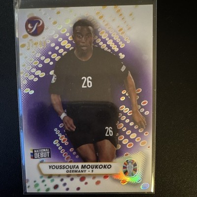 Topps Pristine Road to UEFA Euro 2024 Youssoufa Moukoko Germany #65 37/99