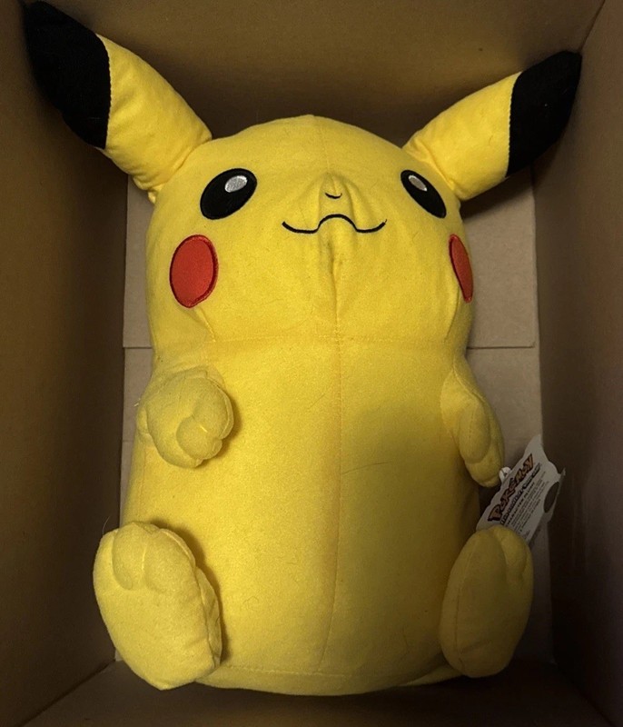 Jumbo Pikachu Plush Pokémon Pika Pika X-Large Plush 17-18 Inches