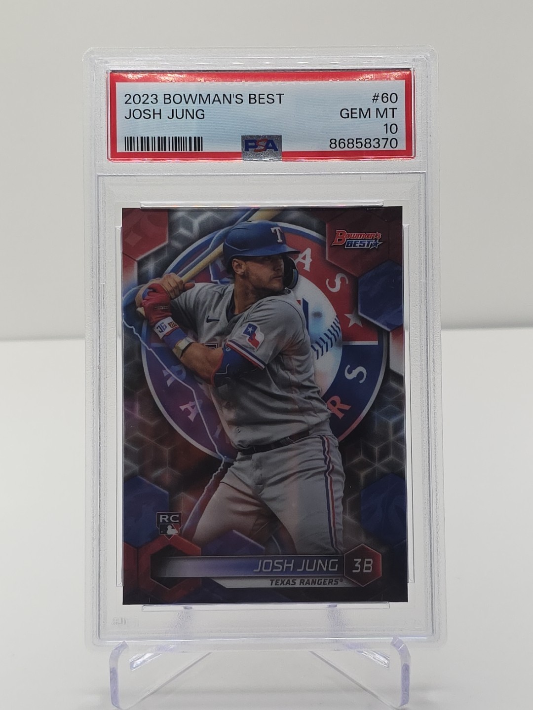 2023 Bowman's Best Josh Jung #60 (RC)