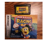 Nicktoons Racing Nintendo Game Boy Advance GBA NTSC with Manual