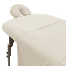 LONDON LINENS Pack of 2 Soft Microfiber Massage Table Sheets 3 Piece Set - In...