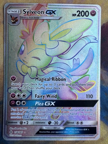 Sylveon GX (Secret) — Guardians Rising