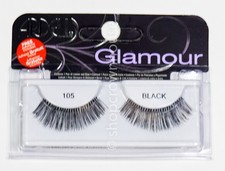 ARDELL GLAMOUR FALSE Eyelashes 105 Black