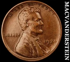 1924-D Lincoln Wheat Cent- Extra Fine Semi Key Better Date No Reserve #J132