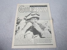 Daily mail newspaper ,March 1st 1991 , Gulf war supplement