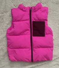 Cat Jack Girls Puffer Vest Jacket Pink Size 5