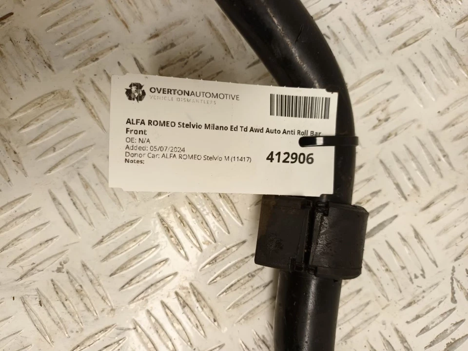 ALFA ROMEO Stelvio Milano Ed Td Awd Auto Anti Roll Bar Front - Image 3 of 4