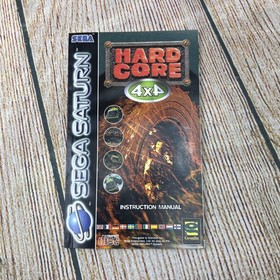 Hardcore 4x4 Sega Saturn Complete With Manual (PAL)