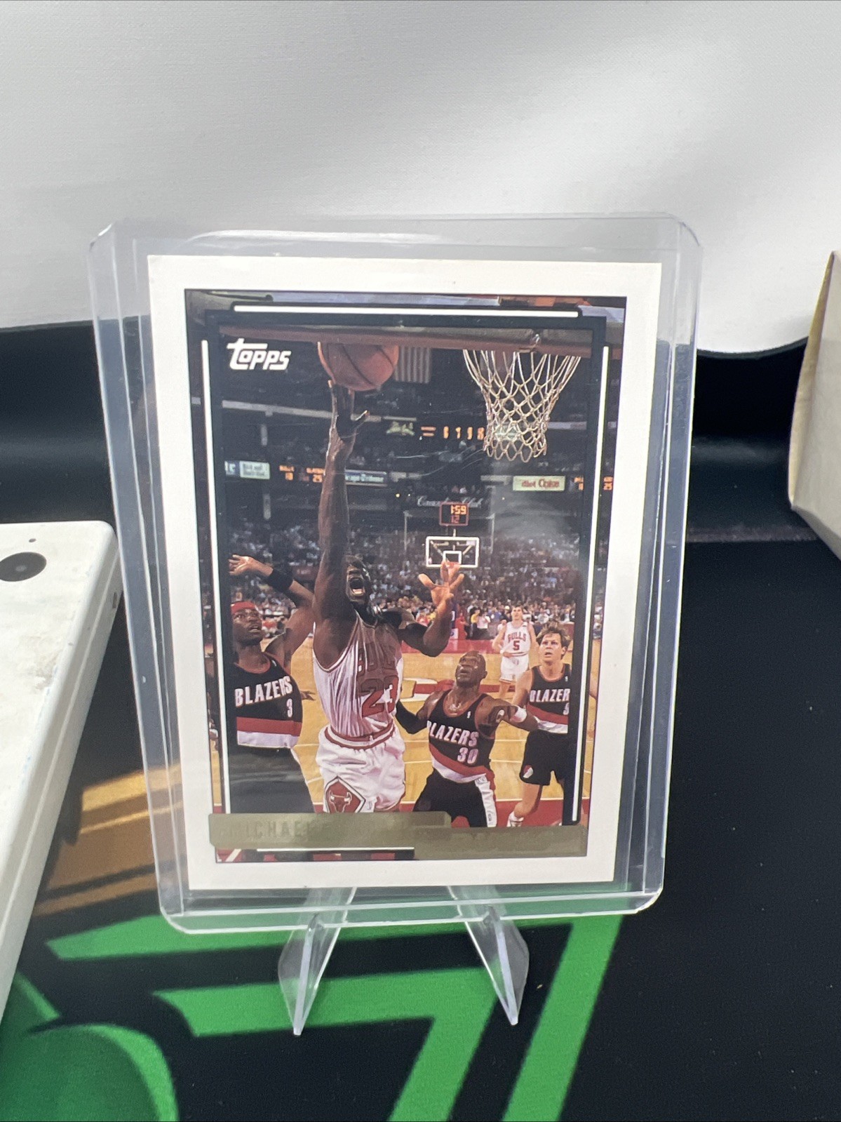 1992 Topps Basketball Gold Michael Jordan #141 Chicago Bull HOF NM-MINT Centered