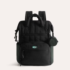 Bagsmart 25L Walker Featherlight Travel Diaper Backpack - Black