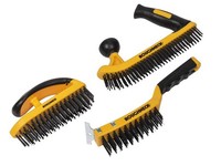 Roughneck Heavy-Duty DrahtbüRsten-Set, 3-Teilig, 945G