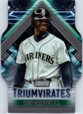 2023 Stadium Club #T-20 Ken Griffey Jr. Triumvirates Seattle Mariners