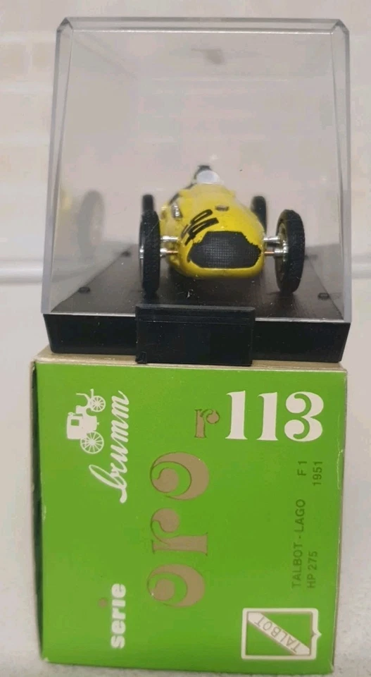 1/43 BRUMM R113 TALBOT LAGO HP 275 .NO BANG BEST PROGETTO K VEREM TOP MODEL. - Immagine 4 di 4