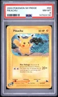 2003 POKEMON SKYRIDGE #84 PIKACHU PSA 8