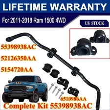 Front Stabilizer Sway Bar Complete Kit For 2011 2012 2013 2014-2018 Ram 1500 4WD