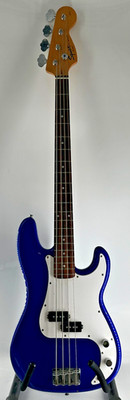 Squier by Fender P-Bass Electric Bass Guitar - Blue