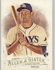 2016 Topps Allen & Ginter Luke Maile Rookie #6 RC Tampa Bay Rays