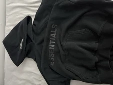 Fear of God Essentials 3D Silicon Applique Pullover Hoodie Dark/Slate XS