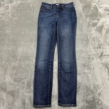 J.Crew Jeans Womens 26 Blue Skinny Stretch Medium Wash Denim Preppy City Casual