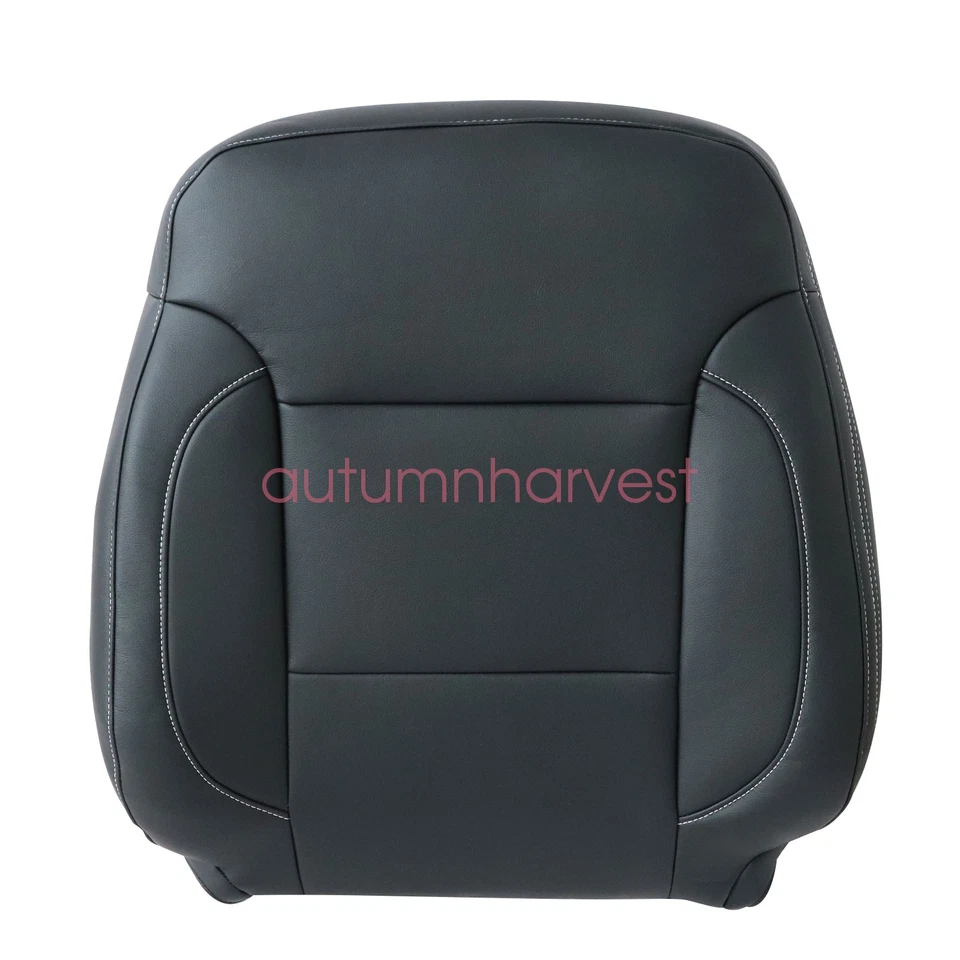 Cubierta de asiento delantera inferior/parte superior/almohadilla de espuma negra para Chevy Suburban 1500 2014-2019 Foto 4 de 4