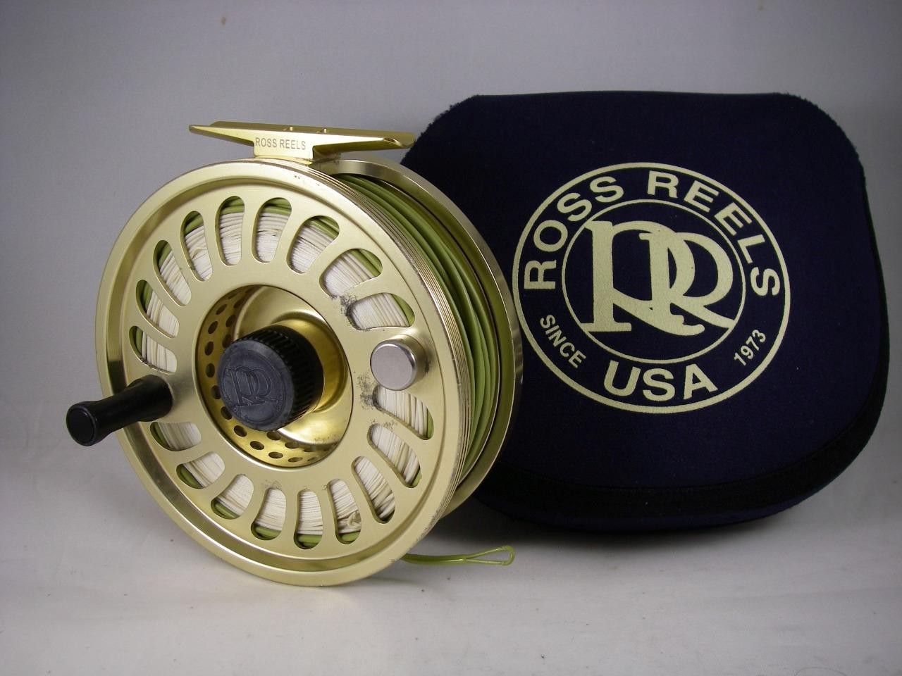 ROSS CANYON Big Game 7 FLY REEL; USA Made BG-7 For 11-13 WT Rod, 9/10 SPEY