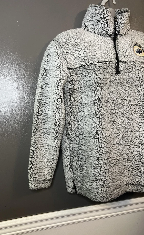 Boxercraft Sherpa Pullover Hombres Mediano Elite Hockey Academy Chaqueta Polar 93 Foto 2 de 4