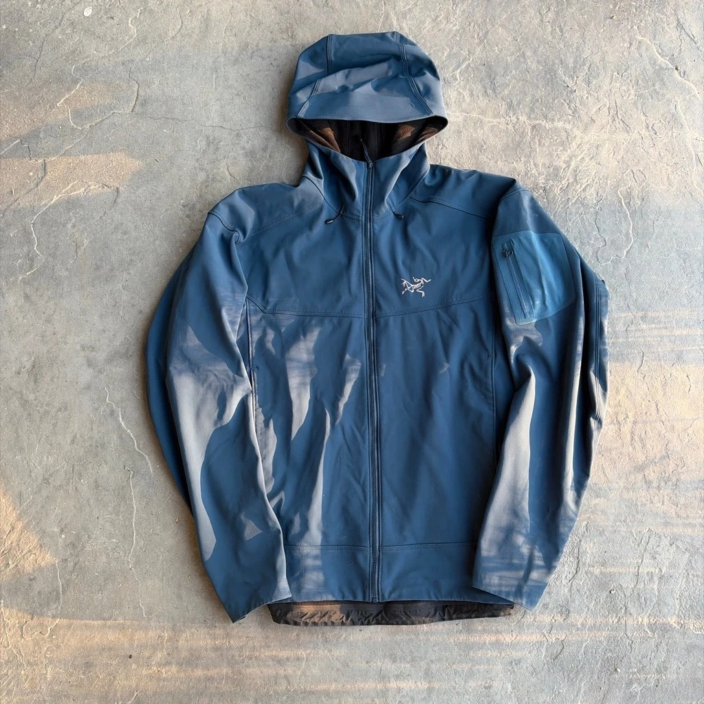 Arc'teryx XL Gamma MX Hooded Hard Shell Jacket in Yukon Yellow image 1
