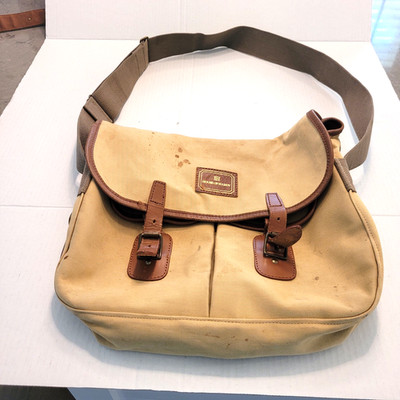 House of Hardy Ariel Canvas & Leather Shoulder Bag VGC